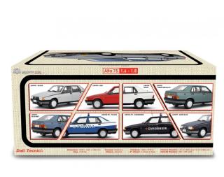 Alfa 75 1.6-1.8 1985 Verde metallizzato Laudoracing 1:18 Resinemodell (Türen, Motorhaube... nicht zu öffnen!)